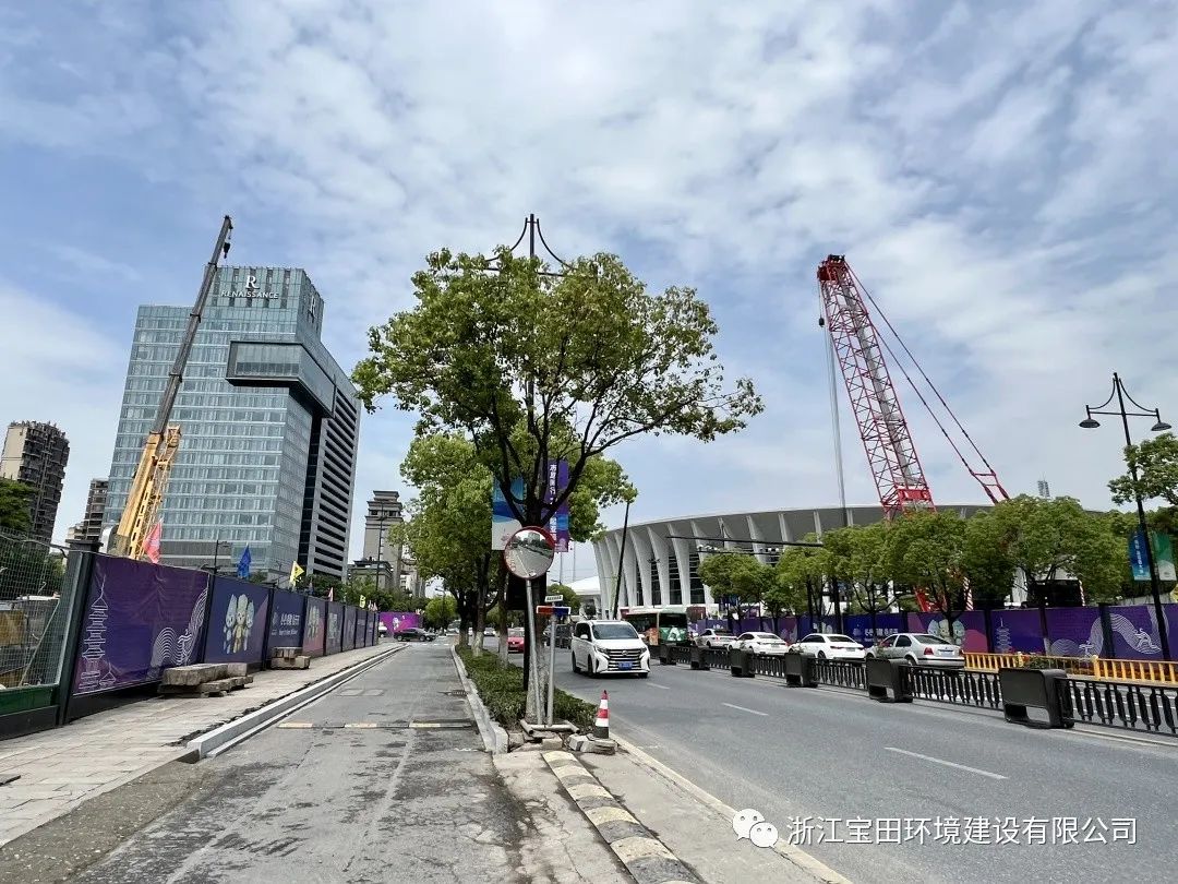 杭州临平亚运场馆周边环境提升工程过街地道矩形顶管全线贯通(图3)