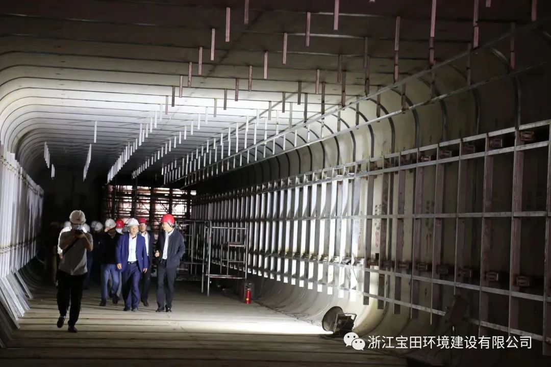 杭州临平亚运场馆周边环境提升工程过街地道矩形顶管全线贯通(图10)