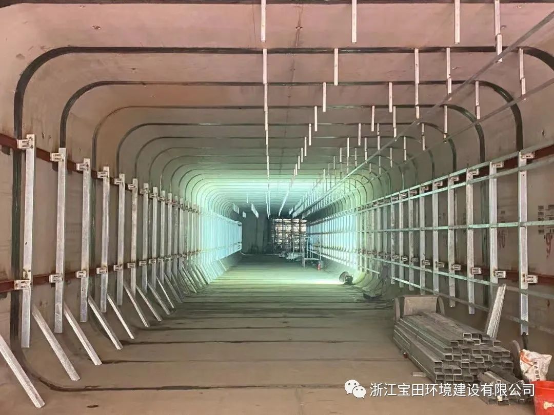 杭州临平亚运场馆周边环境提升工程过街地道矩形顶管全线贯通(图11)